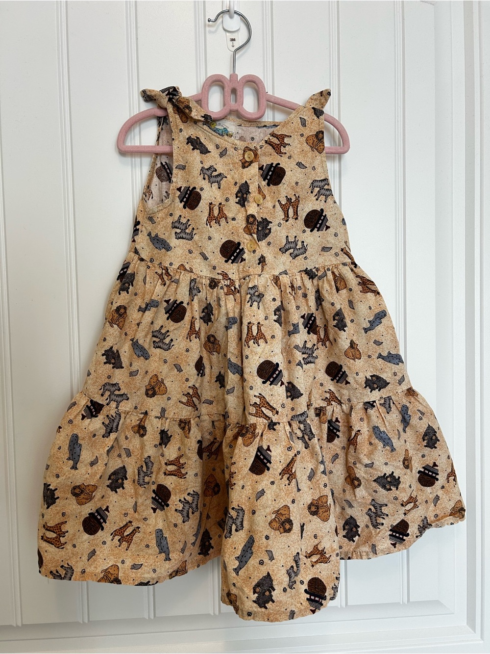 RARE Vintage Noah’s Ark Dress Toddler